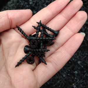 C1022A Nhà Máy Cung Cấp 3.5*25Mm Giá Xuất Xưởng Phillips Vít Vách Thạch Cao Đầu Bugle Màu Đen - Product Image 2