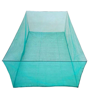 Cage en filet flottant HDPE pour pisciculture et aquaculture pour l'élevage d'alevins Krill Leech Crevettes-Terrariums piscicoles - Product Image 1