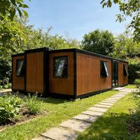 Maison conteneur préfabriquée sur mesure en structure acier préfabriquée portable