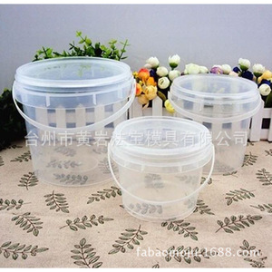 Seau à sable en plastique transparent, moulage par injection sur mesure pour jouets, argile et articles de première nécessité - Product Image 5