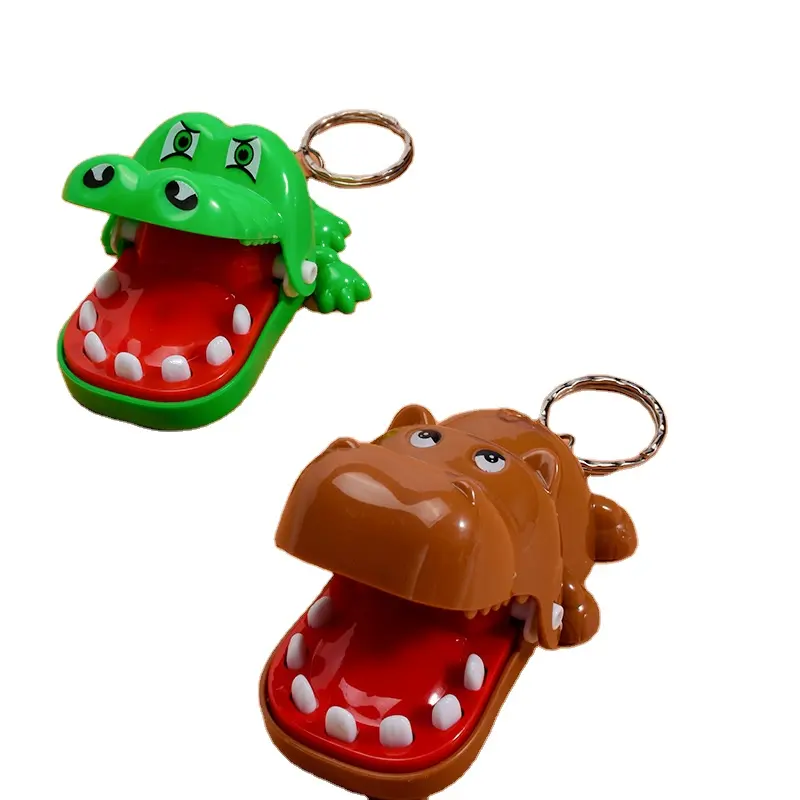 Couleur en option Offre Spéciale nouveau créatif Mini petite taille Crocodile bouche dentiste morsure doigt jeu drôle Gags jouet pour enfants jouer amusant