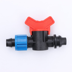 Conector de cinta de <span class=keywords><strong>goteo</strong></span> de plástico con válvula plana para <span class=keywords><strong>riego</strong></span> de jardín fácil de quitar sistema de <span class=keywords><strong>riego</strong></span> agrícola - Product Image 3