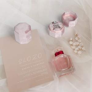 Wholesale Custom Logo Double Slots Retro Mini Velvet Wedding <b>Ring</b> Box 2 Slots <b>Ring</b> <b>Storage</b> Jewelry Gift Box - Product Image 3