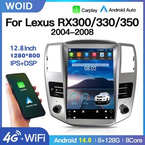 STWEI 12.8\" Schermo Tesla Android14 Lettore Multimediale GPS Radio per Auto per Lexus RX300 RX330 RX350 RX400 Toyota Harrier Carplay 4G - Product Image 2