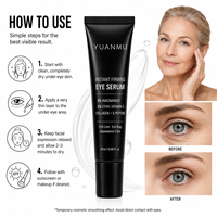 Sérum liftant instantané pour les yeux, contre les poches sous les yeux, les cernes et les paupières tombantes