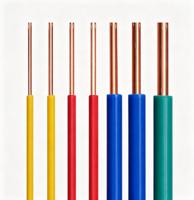 Câble BV Monoconducteur en Cuivre Massif Isolé PVC 450/750V pour Câblage Fixe de Bâtiments Résidentiels