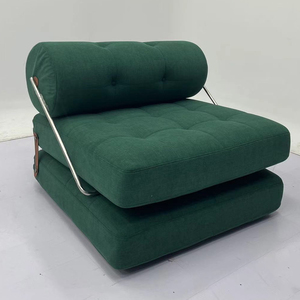 AOMISI <span class=keywords><strong>CASA</strong></span> Compression Emballage Portable Canapé-Lit Confortable Moderne Polyvalent Blanc Rembourré Paresseux <span class=keywords><strong>Chaise</strong></span> Pour La Maison Intérieur - Product Image 5