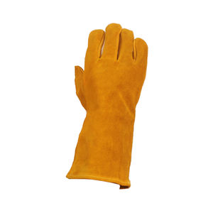 Guantes industriales de protección contra impactos de cuero de vaca de alta resistencia Guantes de trabajo de soldadura cómodos - Product Image 3
