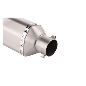 Tubo de Escape Hexagonal para Motocicleta con Revestimiento de Titanio Personalizado, Apto para Modificación de Accesorios de Silenciador Huanglong 600 - Product Image 3