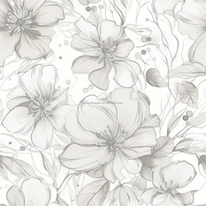 Carta da parati adesivo carta da parati in PVC impermeabile 3d autoadesivo murale decorazione per la casa fiori fiori fiori di carta da parati - Product Image 6