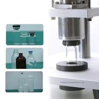 Machine à sertir les flacons pneumatique 13/15/20 mm, machine à sceller les bouchons en aluminium pour ampoules et flacons en verre de laboratoire