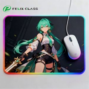 Premium Durable Tempered Glass Mouse Pad Felix Glass - Product Image 4