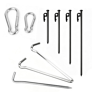 COM-FOUR 12x Estacas de Acero Aleado para Tiendas de Campaña - Estacas Largas y Resistentes para Senderismo - Para Terrenos Normales y Duros - 20 cm - Product Image 4