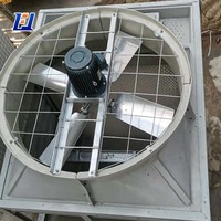 Tour de refroidissement à flux croisé carré en fibre de verre GFRP FRP pour les processus industriels HVAC AHBLD/HBLD-500