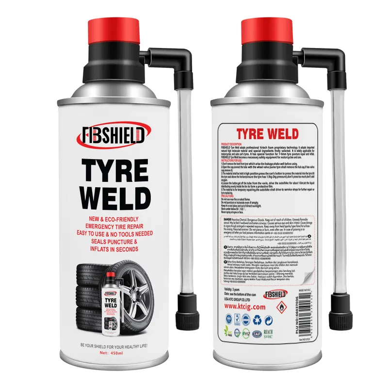 FBD ECO-friendly 450ml 650ml anti puncture liquid tire sealant with automatic tire repair sealant spray