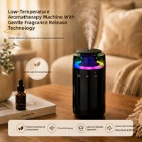 Diffuseur d'arômes intelligent électrique USB portable, mini purificateur de parfum en plastique pour la maison et la voiture, huile essentielle sans eau, batterie rechargeable