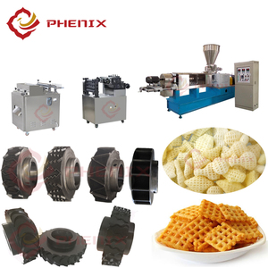 Automático <span class=keywords><strong>2D</strong></span> 3D de Chips de extrusora de alimentos Fryums aperitivo que hace la máquina - Product Image 1