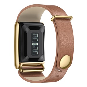Correa de Repuesto de Cuero Marrón para Reloj Inteligente, Correa de Muñeca con Hebilla y Cierre para WHOOP 50, Uso Deportivo y Fitness - Product Image 4