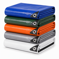 Rouleau de tissu bâche PVC laminé imperméable robuste sur mesure, matériau enduit de maille polyester 1000D pour couverture de bâche industrielle