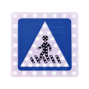 <span class=keywords><strong>Señales</strong></span> <span class=keywords><strong>de</strong></span> Advertencia, Señalización Autoluminiscente, <span class=keywords><strong>Señales</strong></span> <span class=keywords><strong>de</strong></span> Tráfico LED con Energía Solar - Product Image 1