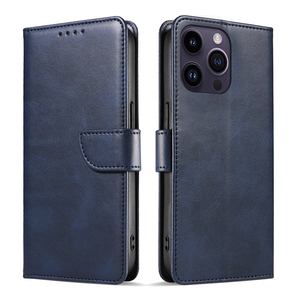 Funda Magnética de Piel Sintética de Lujo para 13 Pro Max y 14 Pro <span class=keywords><strong>Mini</strong></span> con Carga Inalámbrica y Soporte - Product Image 2
