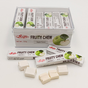 Chewing-gum naturel halal en forme de blocs, emballage blister, 7 saveurs fruitées, pas cher - Product Image 3