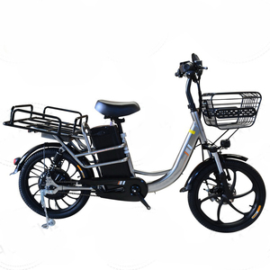 בלם דיסק כפול 20 אינץ 'אופניים חשמליים 350w 48v 30ah/20ah/20 אה/10ah טווח ארוך טווח משלוח מזון אופניים - Product Image 6