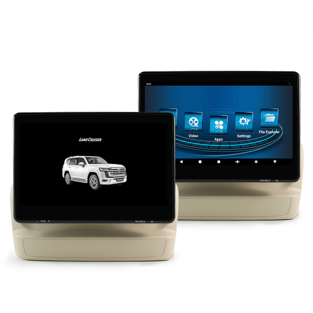 11.6-inch Android Headrest Suitable for Toyota Land Cruiser LC300 LC200 Rear Dedicated Entertainment Car Screen