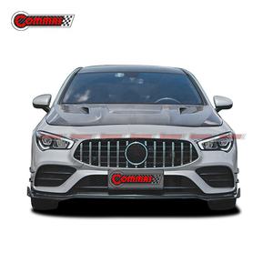 Offre Spéciale mise à niveau vers le Kit de carrosserie de jupe latérale de lèvre avant arrière en fibre de carbone sèche de Style CSS pour <span class=keywords><strong>Mercedes</strong></span> Benz CLA 35 AMG W118 - Product Image 2
