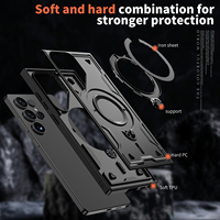 Coque de Téléphone Magnétique de Protection pour Samsung Galaxy S21 S22 Plus S23 FE S24 S25 Ultra