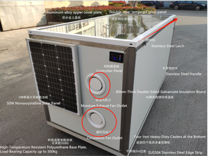 AMS-80 Practical and Affordable Stainless Steel Solar Dryer - Product Image 6
