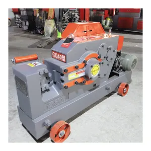 China Manufacture Sells GQ40 GQ45 GQ50 Automatic Steel Round Bar Cutting Machine Hydraulic Steel Cutter Electric Rebar Cutter