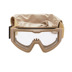 Lunettes de moto à monture complète, lentille en polycarbonate, anti-buée, lunettes de sport de plein air, pour hommes - Product Image 2