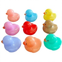 Nuevo Producto No. 8 Patitos de Colores, Pequeños Patos Amarillos, Juguete de Baño para Niños