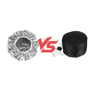 Capuchon de cheveux en feuille <span class=keywords><strong>auto</strong></span>-chauffante professionnelle-Capuchon de conditionnement thermique pour traitements de cheveux profonds et thérapie de spa de salon - Product Image 3