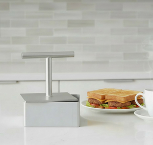 En gros, Appareil <span class=keywords><strong>manuel</strong></span> en métal durable et poli pour la préparation de burgers, de sandwichs, de tranches de pain grillé, de galettes et la cuisson des pains <span class=keywords><strong>à</strong></span> burger, des galettes et des œufs frits - Product Image 2
