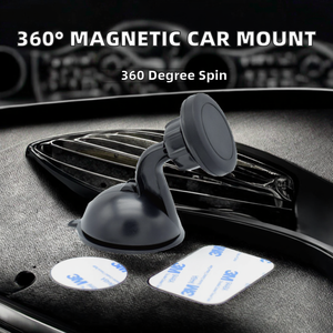 Support de téléphone magnétique pour tableau de bord de voiture, vente en gros, avec rotation à 360°, compatible pour une utilisation mains libres - Product Image 2