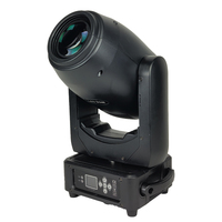 Projecteur de scène professionnel 3-en-1 BSW à LED blanches 250W avec fonctions Beam, Spot, Wash et Zoom, 17 canaux, IP33