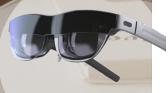 Las gafas <span class=keywords><strong>AR</strong></span>/MR más elegantes OEM/ODM 6DOF Birdbath Reconocimiento de gestos ópticos SLAM Algoritmo espacial Cámara RGB - Product Image 2