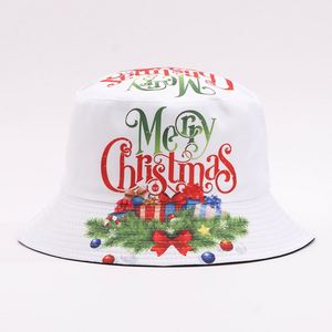 Cute Reindeer Snowflake Print Bucket <b>Hat</b> Reversible Christmas Fisherman Cap for Women <b>Men</b> Winter Holiday <b>Sun</b> <b>Hat</b> Wholesale - Product Image 6
