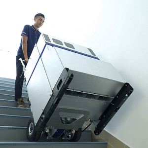 Small Moving Trucks Stair Chair Climber Mobile Foam <strong>Trolley</strong> Move Goods <strong>Upstairs</strong> Electro Transporter Troley Cart Battery Powered - Product Image 5