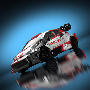 Voiture de drift RC MJX 43308 Hyper Go, nouvelle échelle 1/43, télécommande 2,4 GHz, voiture de rallye avec éclairage LED, pneus de rechange, jouet de course pour enfants - Product Image 1