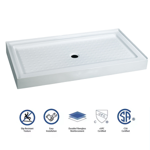 Baide quadrato antiscivolo di alta qualità basi per <span class=keywords><strong>doccia</strong></span> rettangolari artificiali ad alta soglia moderni vassoi <span class=keywords><strong>doccia</strong></span> <span class=keywords><strong>a</strong></span> <span class=keywords><strong>pavimento</strong></span> - Product Image 3