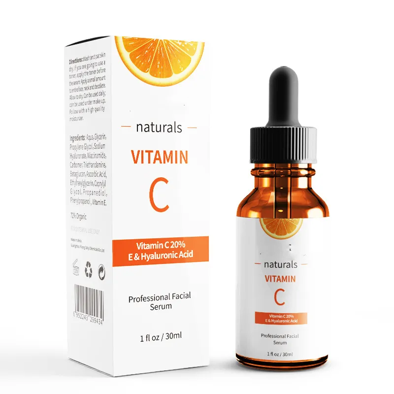 Solução Original de Niacinamida Melhora a essência hidratante e iluminadora da cara com vitamina VC Amarelo Escuro