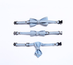 Collier de nœud <span class=keywords><strong>papillon</strong></span> réglable pour petits chiens et chats Accessoire formel pour animaux de compagnie pour les mariages et les fêtes - Product Image 3