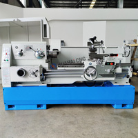 Torno Horizontal de Trabajo Mediano Hua Hai CA6250X1000, Alta Precisión, Bajo Costo de Mantenimiento, Máquina de Corte de Metal, Cono de Husillo NT40 4