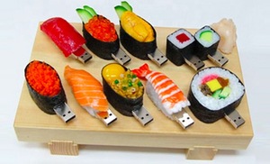 Pendrive USB con Forma de <span class=keywords><strong>Hamburguesa</strong></span> de Dibujos Animados, Memoria USB de 4GB 8GB con Forma de Pan/Pizza, Memoria USB de PVC con Forma de Comida/Vegetales/Tarta - Product Image 2