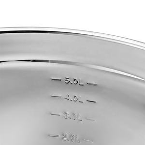 סיטונאי נירוסטה ערבוב קערות מטבח קערת מטבח ירקות לאפייה לסלט - Product Image 6