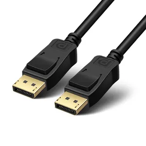 Kabel display port SIPU, kabel lapisan emas ke Pria, 4k HDR 60Hz untuk Video Pc Laptop Tv 1.5m 1.8m 2m