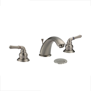 Dos asas generalizada 8 pulgadas grifo de baño cromo 3 piezas 2 mangos alta arco <span class=keywords><strong>Cuenca</strong></span> del grifo con cobre Pop desagüe - Product Image 1